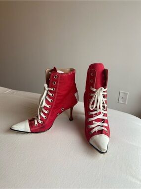 Manolo Blahnik Converse Heels